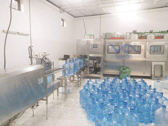 mở cơ sở sản xuất nước đóng bình cần phải làm gì