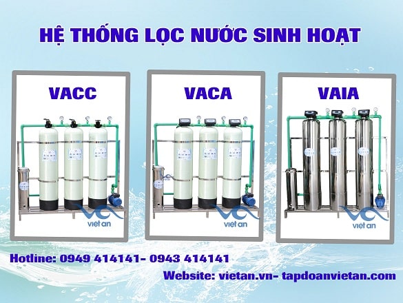 hệ thống lọc nước sinh hoạt