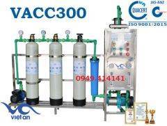 Dây chuyền lọc nước đóng chai 300l/h VACC300