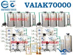 Dây chuyền sản xuất nước khoáng đóng chai 70000l VAIAK70000