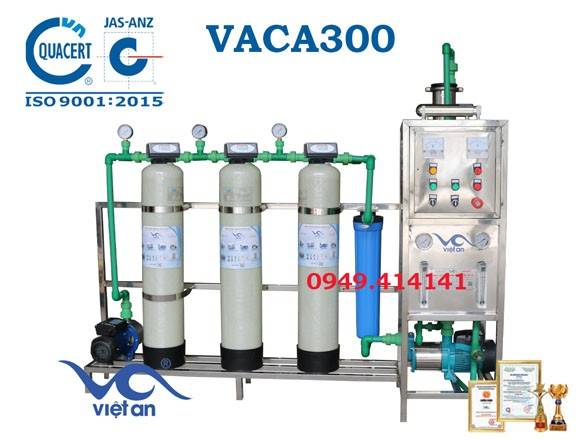 Hệ thống lọc nước ro tinh khiết 300 lít VACA300