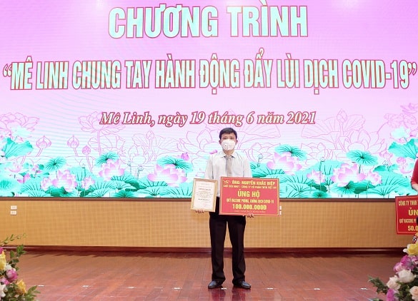 Việt An- ủng hộ quỹ vaccine phòng chống dịch covid-19